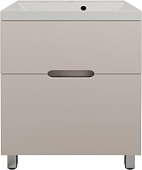 Style Line Тумба с кварцевой раковиной жасмин Матис 60 крем